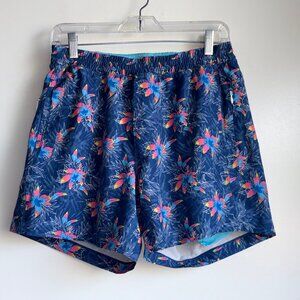 BIRDDOGS Boom For Your Boomstick Lined Gym Shorts Size Medium Short Floral